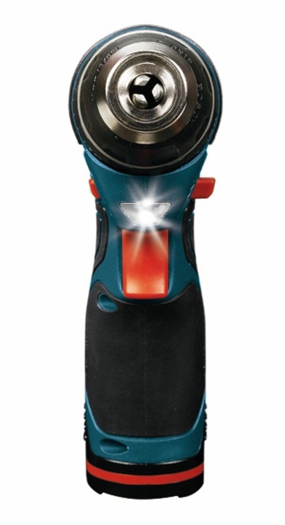 Bosch PS31-2A LED light brightens dark work areas for precise drilling.