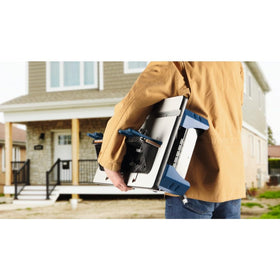 Bosch RA1141 bit-height gauge simplifies setup and depth accuracy.