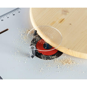 Bosch RA1141 portable benchtop router table ready for transport.