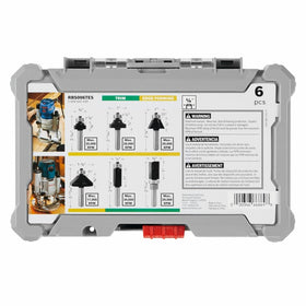 Bosch RBS006TES micrograin carbide-tip for precise smooth finishes.