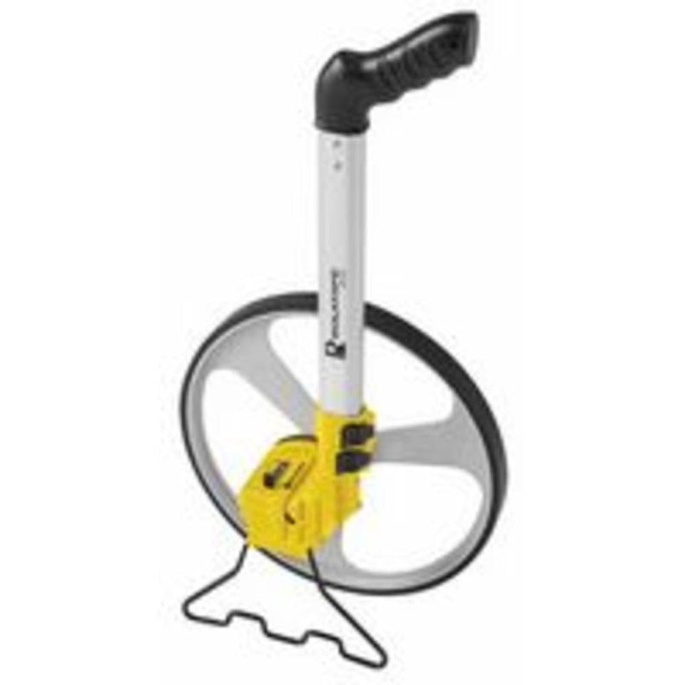 Bosch Rolatape RT312 measuring wheel with 12.5-inch wheel for precise outdoor layout.