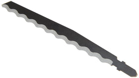Bosch T313AW3 knife-edge blade six-inch length supports thicker workpieces.