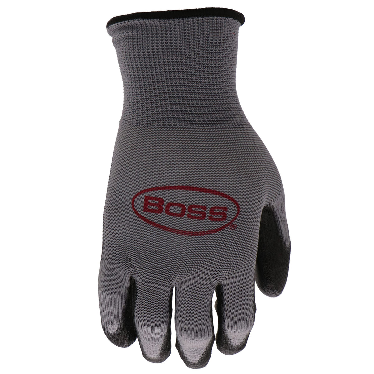Boss grip with water and oil resistance supports cleaner handling.