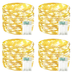 Bossern 60LED fairy lights with timer for indoor and outdoor ambiance.