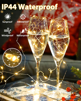 Bossern battery-powered lights with timer for hands-free operation.