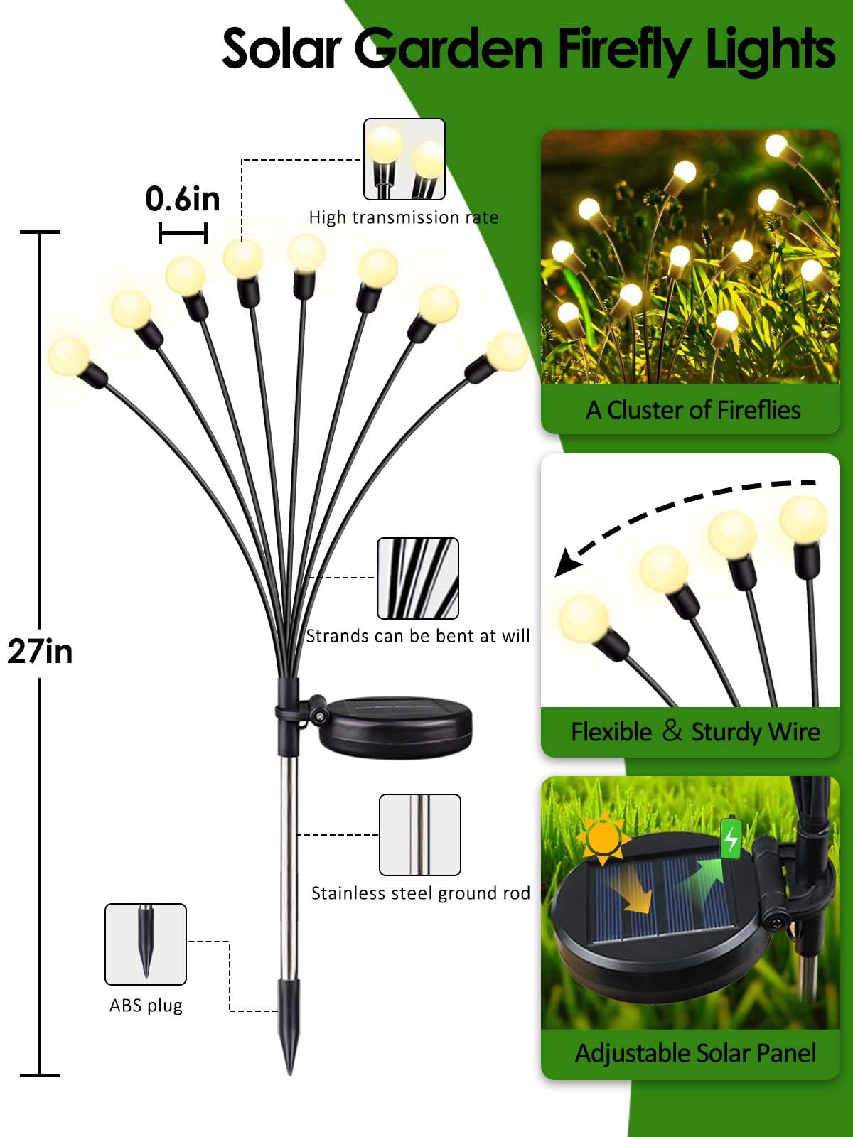 Bossern firefly branches sway gently adding motion to garden