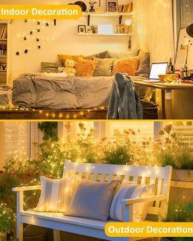 Bossern IP44 waterproof outdoor lights for rain-ready garden decorations.