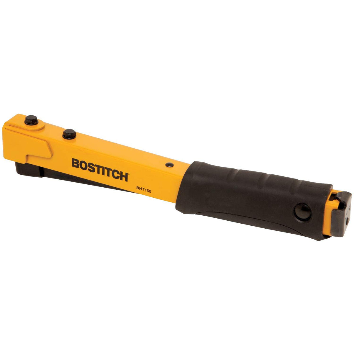 Bostitch BHT150C in-use for carpet installation, showing comfortable grip and reliable performance.