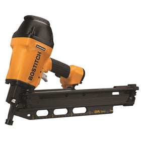 F21PL quick-change nosepieces enable easy switching between framing and metal connector nails.