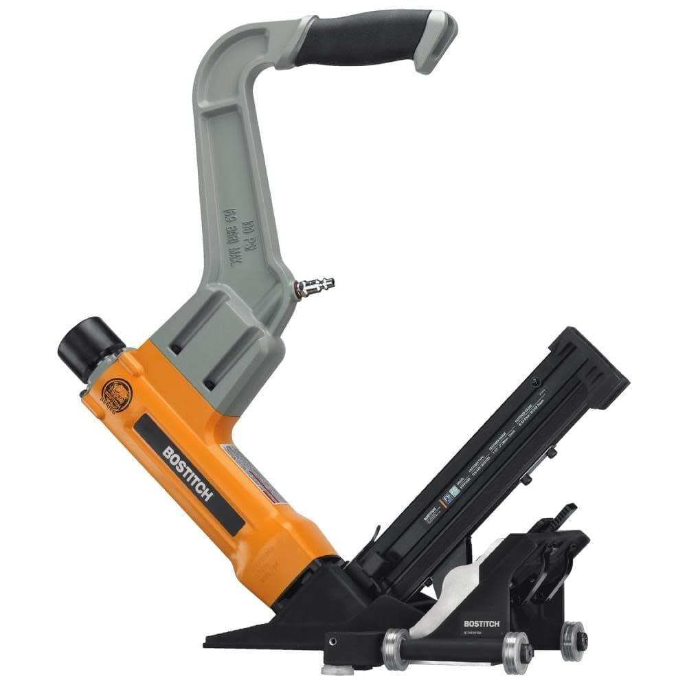 Bostitch flooring nailer air fitting for reliable pneumatic operation