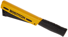 Bostitch H30-8 hammer tacker showing quick-load magazine for rapid tacking.