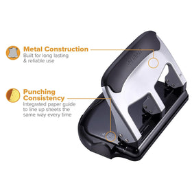 Bostitch EZ Squeeze removable chip tray simplifies debris removal