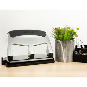 Bostitch EZ Squeeze sleek silver design complements modern home offices