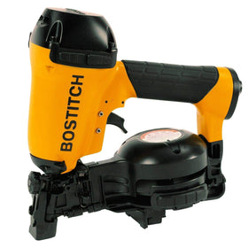 Bostitch RN46-1 coil roofing nailer in action delivers fast, reliable roofing nails.