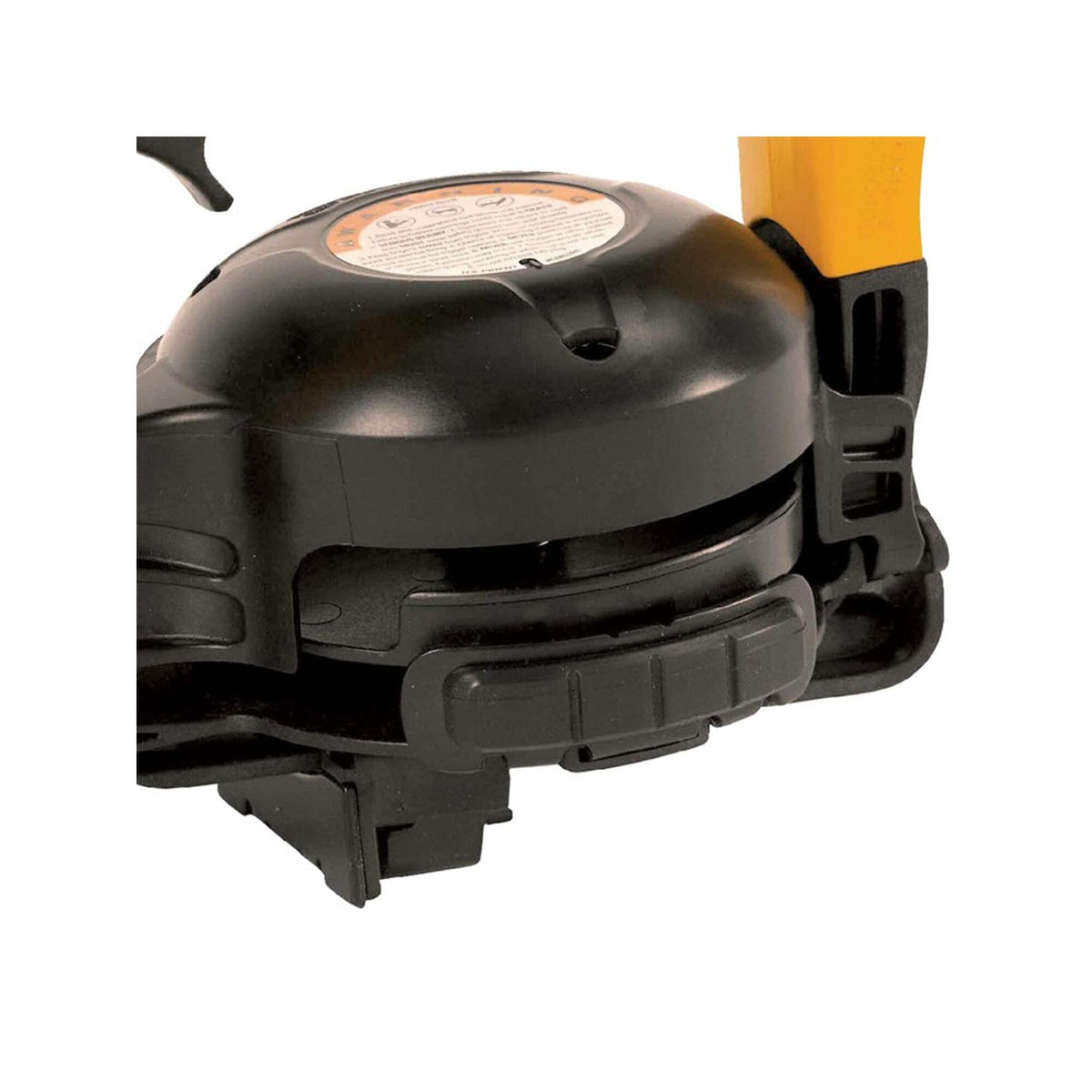 Lightweight overmolded grip provides comfortable control during long tasks.
