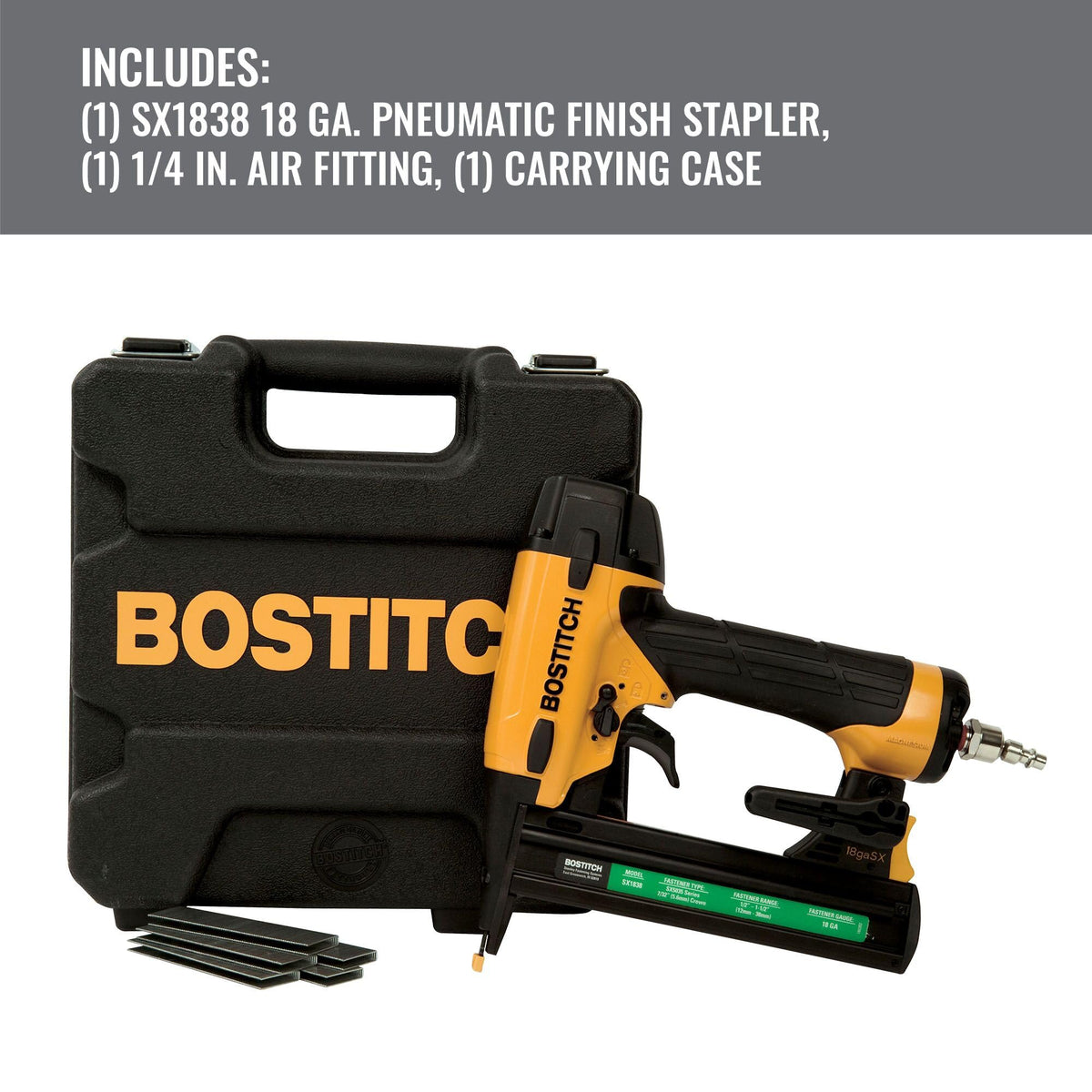 Oil-free engine of the SX1838K reduces maintenance and staining risk
