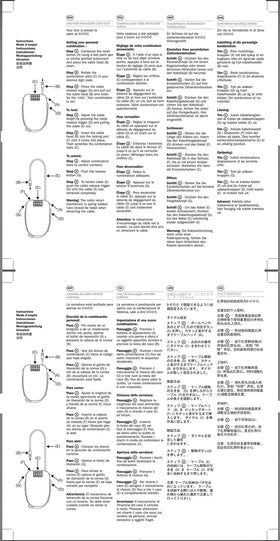 Bosvision package contents showing instruction for secure setup.