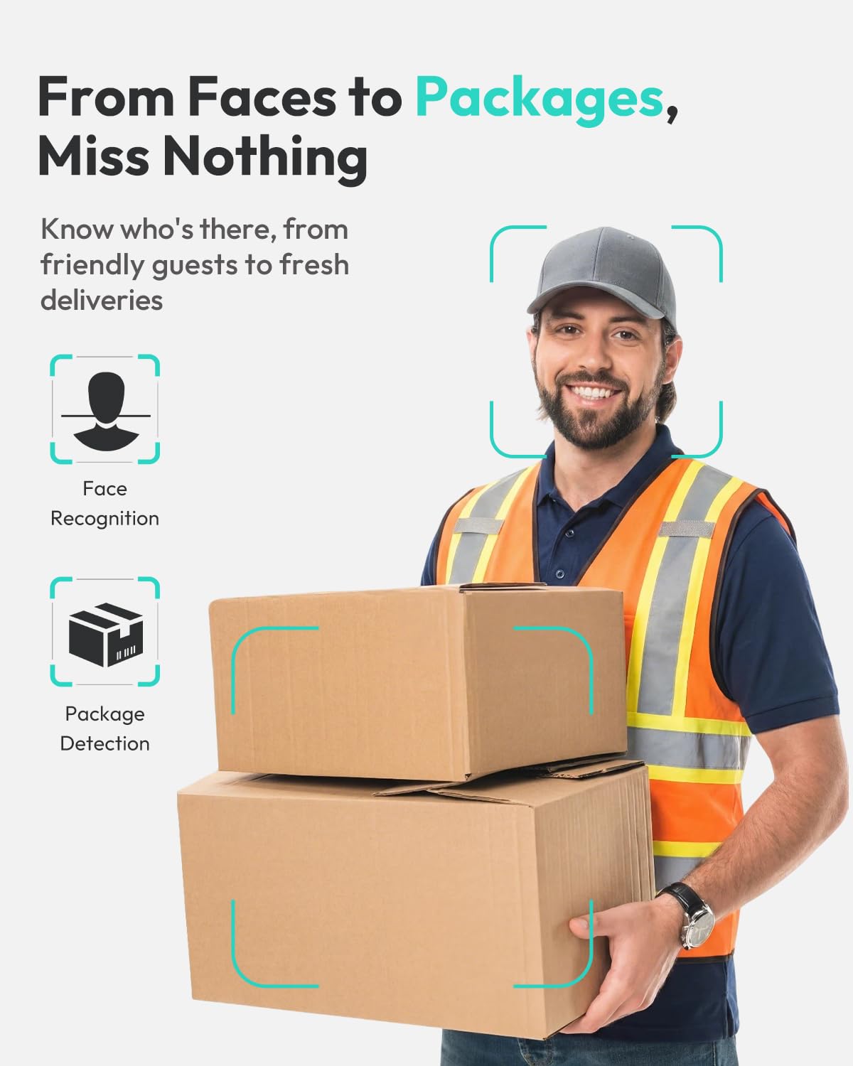 BOTSLAB AI motion detection flags people with fewer false alerts.