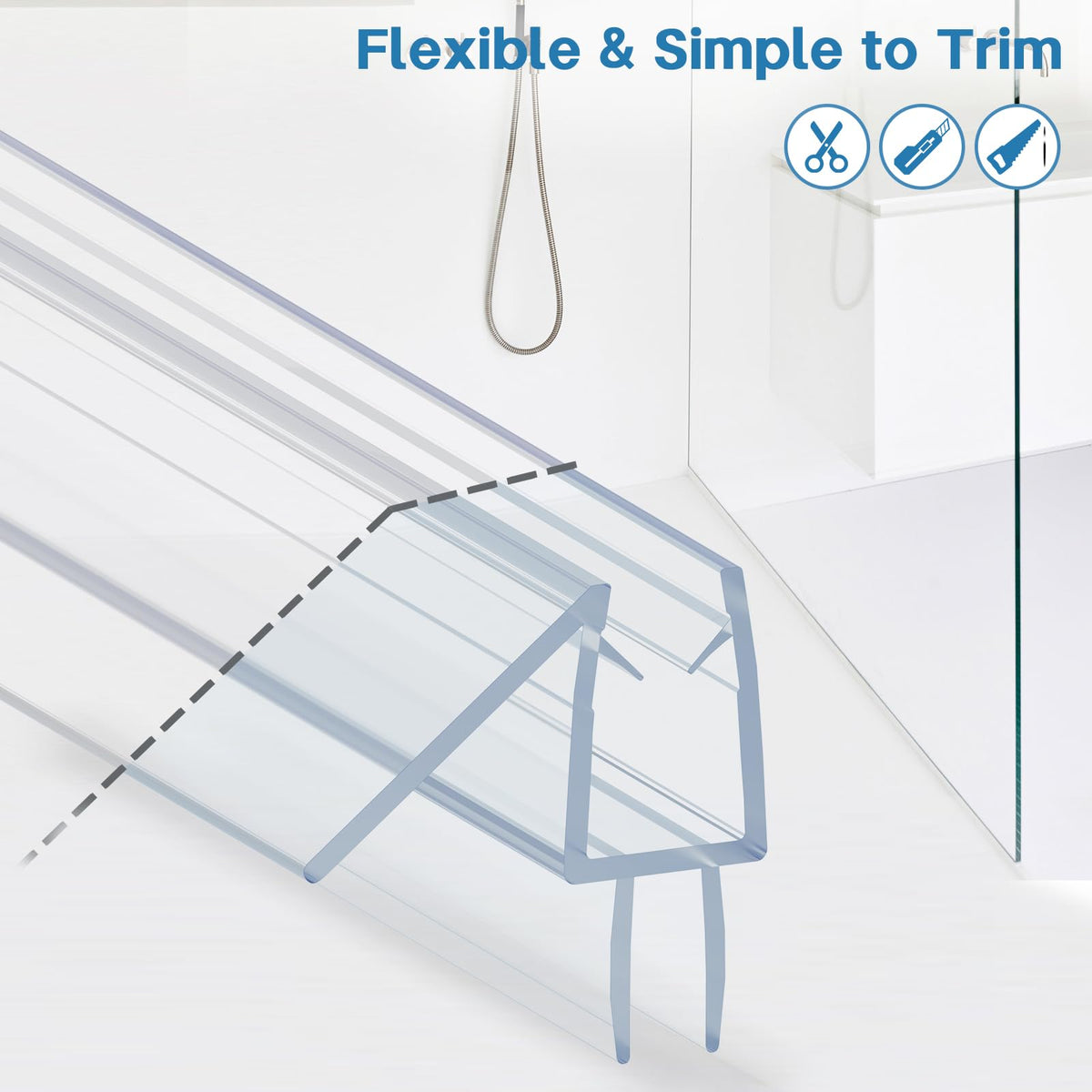 Bougainora bottom seal fits 6mm glass for a precise seal
