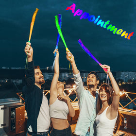 BouQuw bendable fiber-optic wands for creative arrangements
