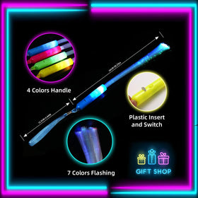 BouQuw fiber optic wands with dazzling light effects