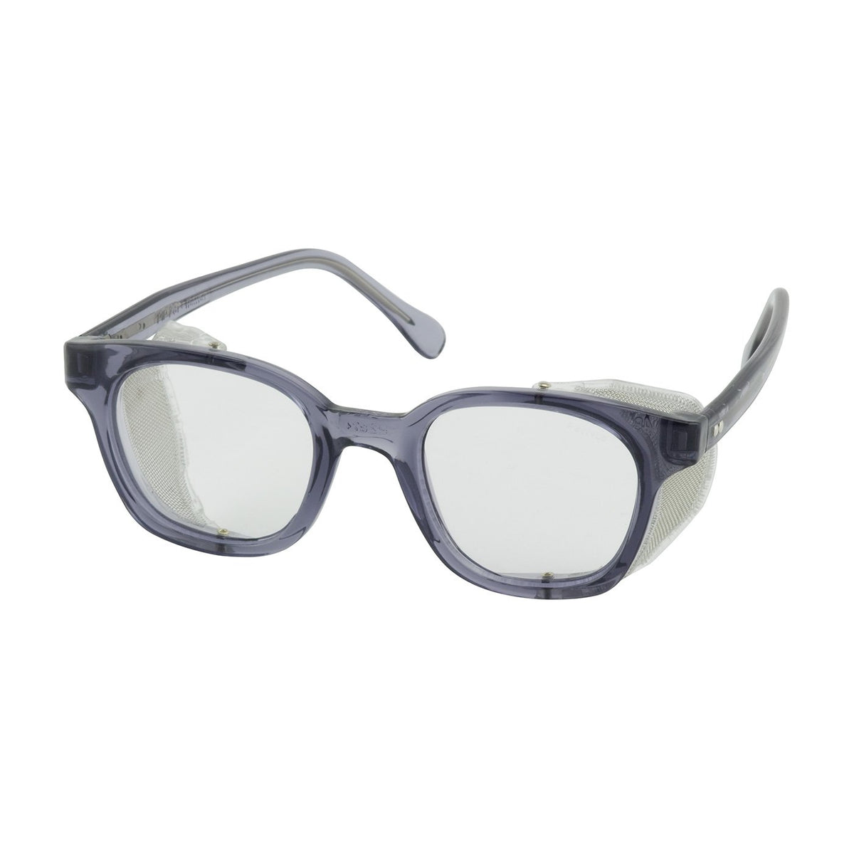 Bouton 249-5907-400 smoke propionate frame with anti-scratch fog lens for daily wear.