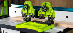 Bow Products FencePRO FP4 blade-safe design protects carbide blades during contact.