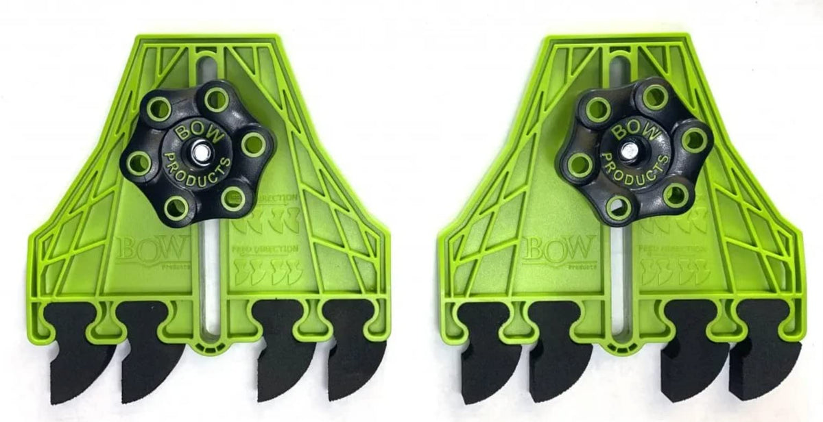 Bow Products FencePRO FP4 EVA feathers deliver smoother glide and precise infeed control.
