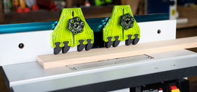 Bow Products FencePRO FP4 feathers minimize vibration for cleaner non-marring cuts.