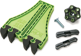 BOW FP5 featherboard mounted on a table saw for precise material control.