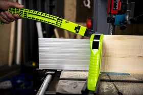 Non-marring EVA tip on PushPRO PP1 protecting soft wood surfaces
