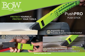 PushPRO PP1 EVA tip replacement options to extend tool life