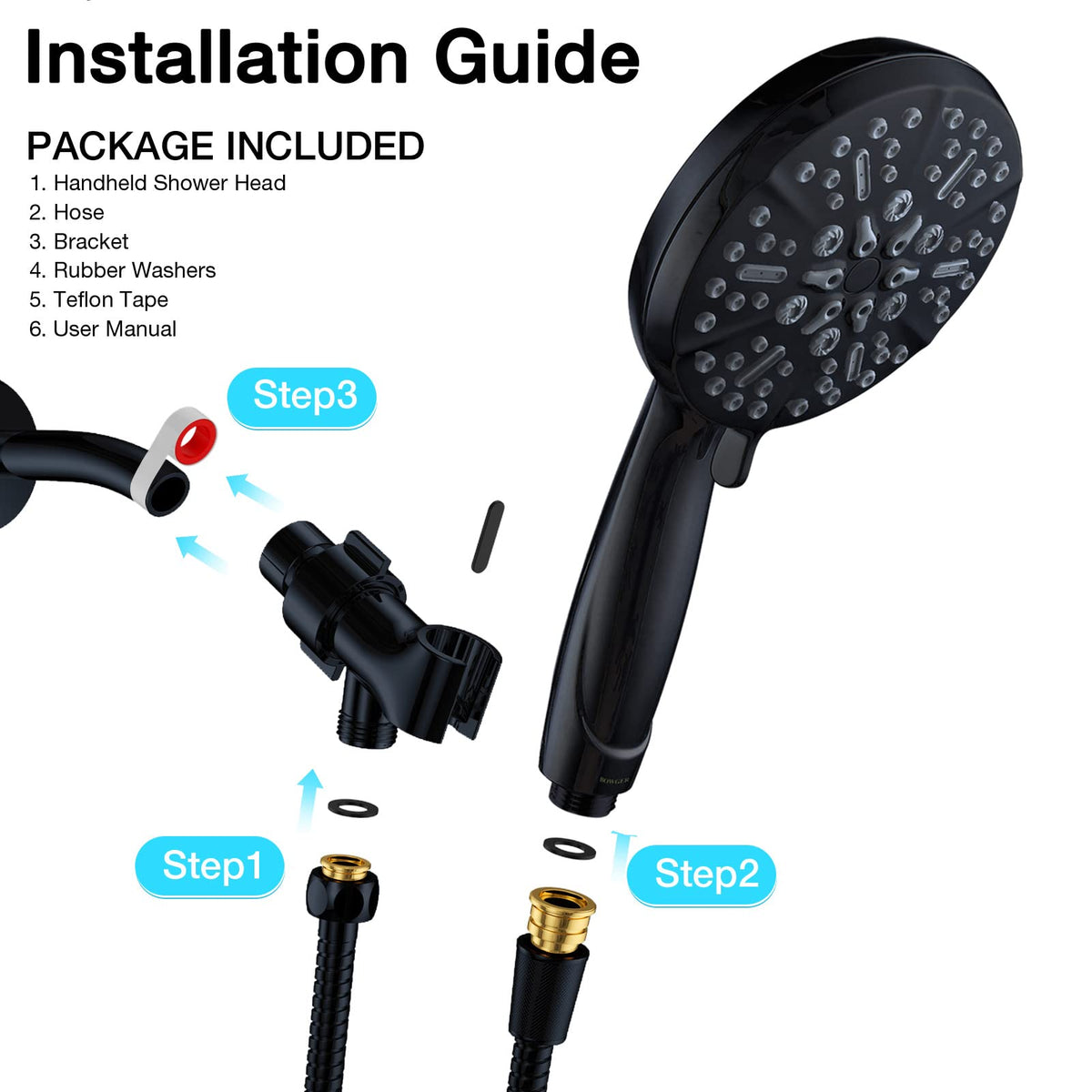 Bowger adjustable overhead bracket for hands‑free positioning