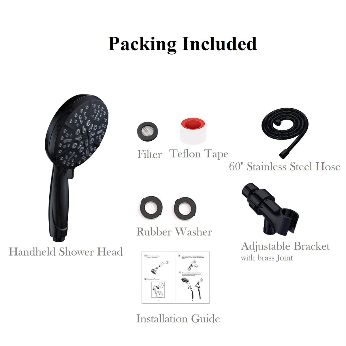 Bowger anti‑clog silicone nozzles resist buildup for steady spray
