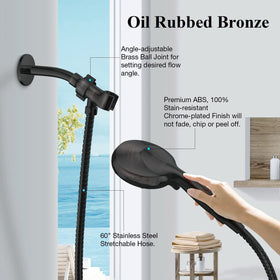 Bowger Orb overhead bracket with angle adjustment for hands-free comfort.