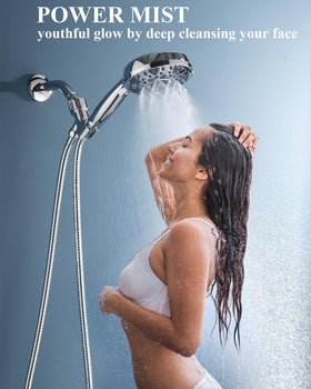 Bowger Power Mist Spray unit provides a strong mist for thorough cleansing