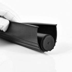 BOWSEN seal includes end plugs for a clean, tool-free installation.