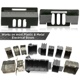 Box Doctor color instruction sheet inside packaging provides installation guidance.