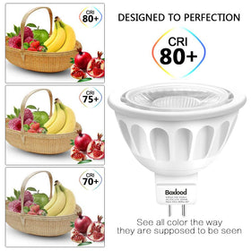 Boxlood MR16 LED offers 90% energy savings vs halogen.