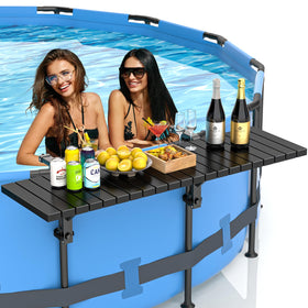 BoYata Pool Bar poolside table with spacious top surface for drinks and snacks
