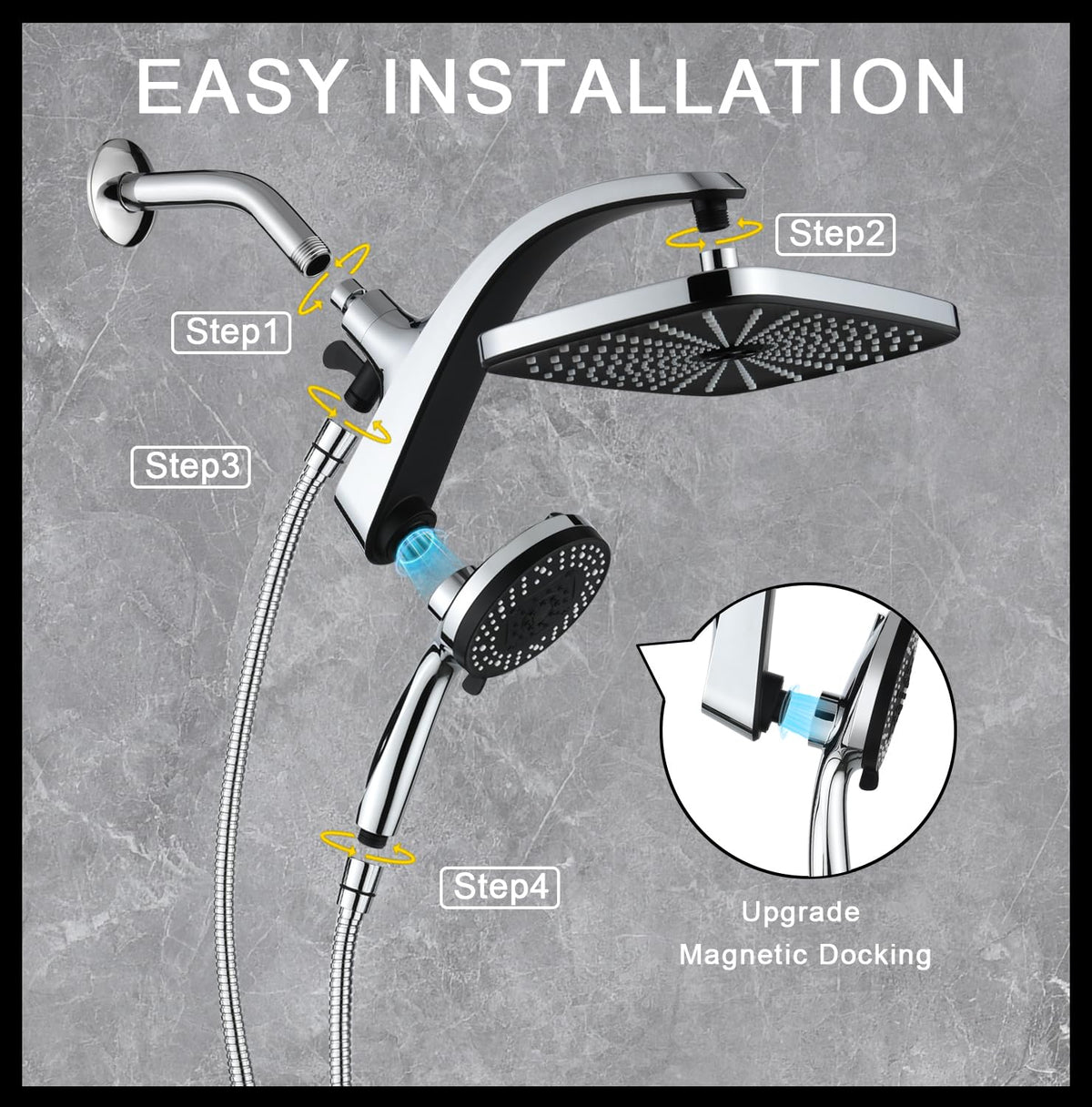 BOZYBO massage nozzles provide targeted relief to shoulders and neck.