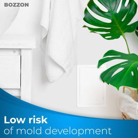 BoZZON drywall access panel hinged-removable door provides flexible access in tight spaces