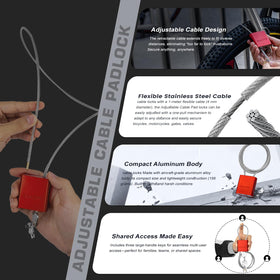 BOZZYS 5/32 inch PVC-coated cable provides strength