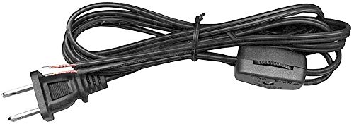 BP Lamp inline rotary switch offers easy on off control.