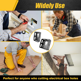 BPOPO square-slot cutter delivers durable serrated edge for repeated drywall use.