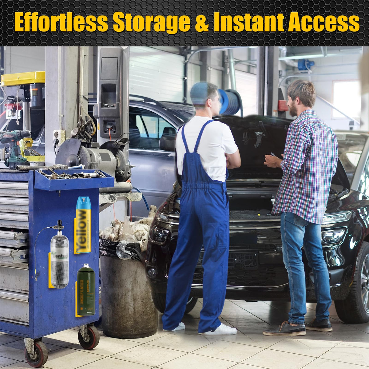 BPOPO easy-install toolbox side mount for quick setup and access.