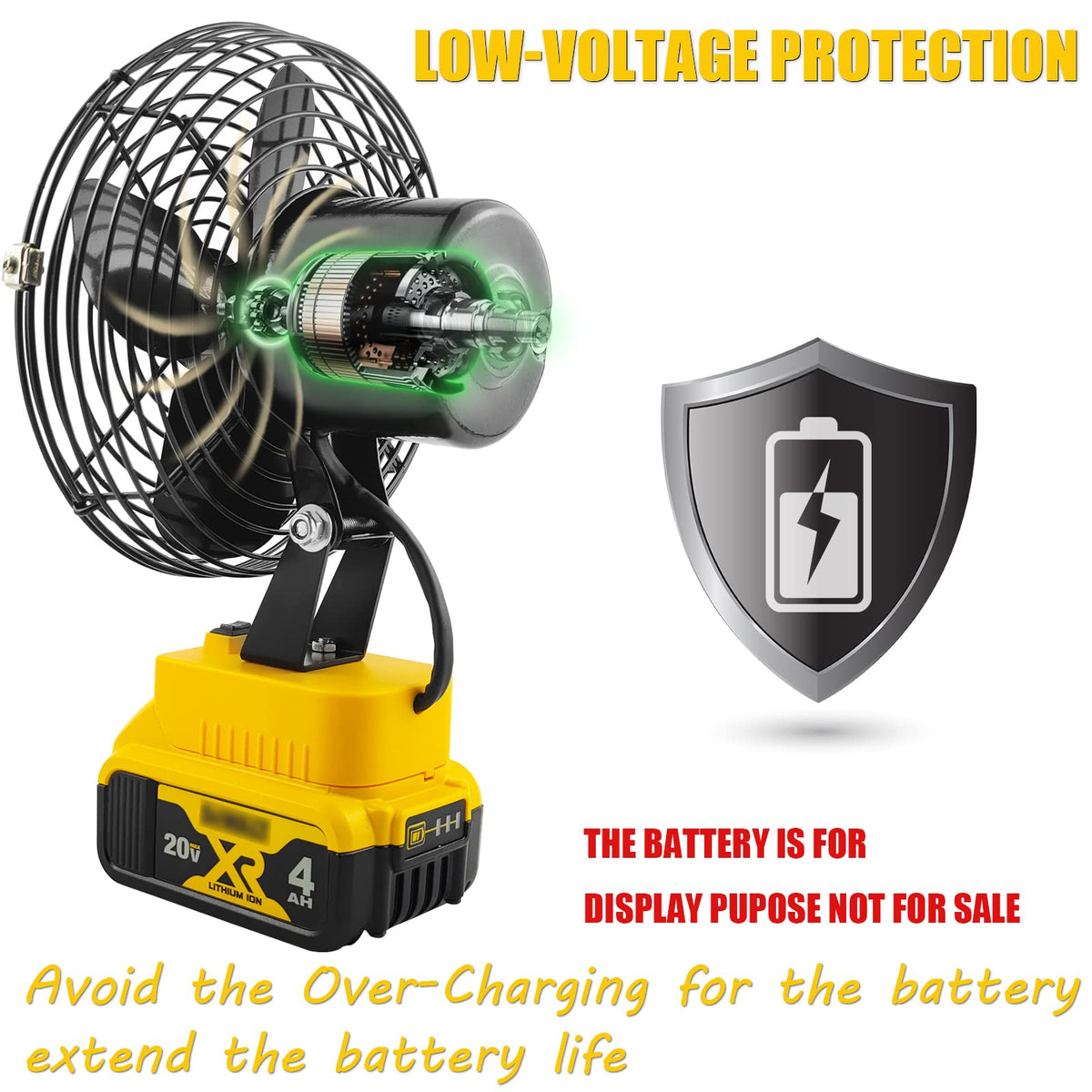 BPOPO dual-speed control lets you adjust airflow as needed.