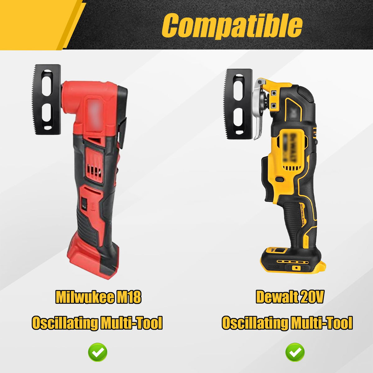 BPOPO square-slot cutter compatible with Milwaukee M18 for clean outlet box openings.