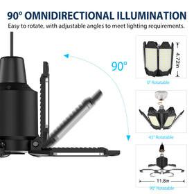 Brainiac three-switch modes offer flexible lighting for any situation.