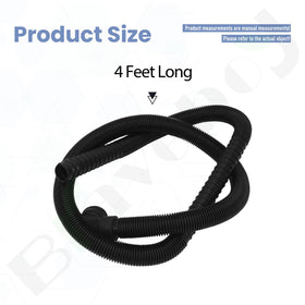 Braveboy drain hose compatible with Whirlpool models for easy DIY replacement